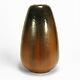Fulper Pottery 12.5 Black Copperdust Crystalline Flambe Vase Arts & Crafts