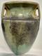 Fulper Pottery 3 Handle Bullet Vase W Crystalline Flambe Glaze Art & Crafts Era