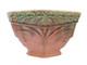 Fulper Pottery Arts & Crafts Antique Rose & Green Glazed Vase Tiered Step Down