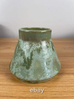 Fulper Pottery Arts & Crafts Green Crystalline Glaze Cider Mug