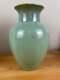 Fulper Pottery Arts & Crafts Mission Baluster Vase In Green Crystalline Glaze 12