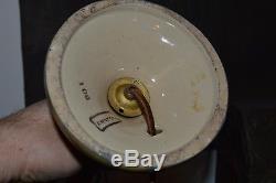 Fulper Pottery Lamp Base arts and crafts american art pottery art nouveau 14 in