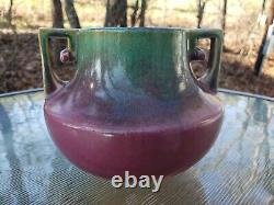 Fulper Pottery Two Handle Arts And Crafts Drip Glaze Vase #452