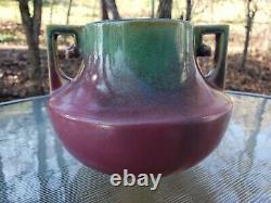 Fulper Pottery Two Handle Arts And Crafts Drip Glaze Vase #452