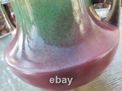 Fulper Pottery Two Handle Arts And Crafts Drip Glaze Vase #452