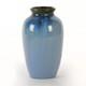 Fulper Pottery Vase 5.75 Blue Flambe Glaze Shape 839 Arts & Crafts