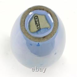 Fulper Pottery vase 5.75 blue flambe glaze shape 839 arts & crafts