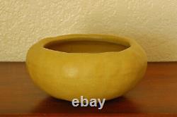 Gorgeous Antique Rookwood Arts Crafts Cabinet Bowl XV 1915 #974C Yellow Ochre