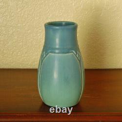 Gorgeous Antique Rookwood Arts & Crafts Cabinet Vase XX 1920 #1825 Matte Blue