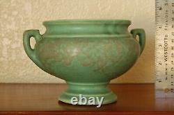 Gorgeous Early Brush-McCoy Arts & Crafts 2-Handled Empress Vase #699 Art Vellum