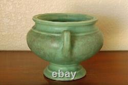 Gorgeous Early Brush-McCoy Arts & Crafts 2-Handled Empress Vase #699 Art Vellum