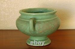 Gorgeous Early Brush-McCoy Arts & Crafts 2-Handled Empress Vase #699 Art Vellum