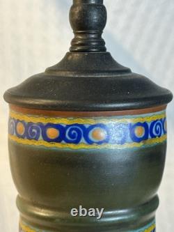Gouda Art Pottery Lamp -art Deco, Arts & Crafts, Mission Style