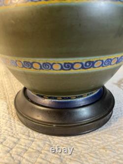 Gouda Art Pottery Lamp -art Deco, Arts & Crafts, Mission Style