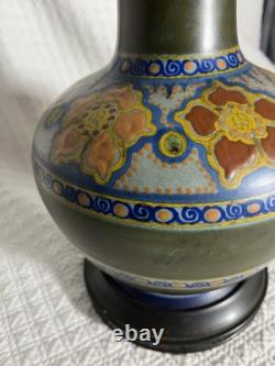 Gouda Art Pottery Lamp -art Deco, Arts & Crafts, Mission Style