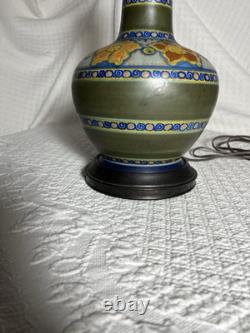 Gouda Art Pottery Lamp -art Deco, Arts & Crafts, Mission Style