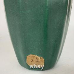 Green Van Briggle Vase Arts & Crafts Pottery 1915 Shape #690 Yucca