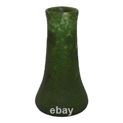 Grueby Antique Arts and Crafts Hand Made Pottery Matte Green Ceramic Vase