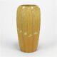 Grueby Pottery 2 Color 11 Matte Yellow Leaf & Bud Vase Arts & Crafts Boston