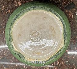 Grueby Pottery Boston Matte Green Dish Low Bowl Arts & Crafts