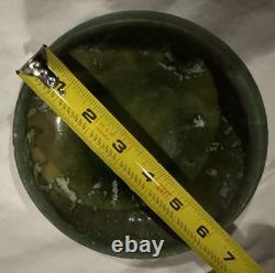 Grueby Pottery Boston Matte Green Dish Low Bowl Arts & Crafts