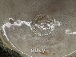 Grueby Pottery Boston Matte Green Dish Low Bowl Arts & Crafts