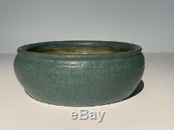 Grueby Pottery Low Bowl Arts & Crafts Boston