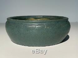 Grueby Pottery Low Bowl Arts & Crafts Boston