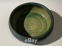 Grueby Pottery Low Bowl Arts & Crafts Boston