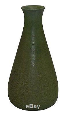 Grueby Pottery Matte Green Arts And Crafts Vase