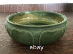 Grueby Pottery Matte Green Arts & Crafts Bowl