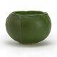 Grueby Pottery Matte Green 5 Overlapping Leaf Sphere Vase Arts & Crafts Boston