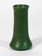 Grueby Pottery Matte Green Flared Bottom Corset Bud Vase Arts & Crafts Boston