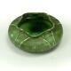 Grueby Pottery Matte Green Pinched Lip Leaf Vase 6 Dia Arts & Crafts Boston