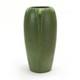 Grueby Pottery Matte Green & Yellow Leaf & Bud 11.25 Vase Arts & Crafts Boston