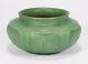 Grueby Pottery Matte Light Green 6 Leaf Squat Vase Arts & Crafts Boston