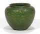 Grueby Pottery Plain Matte Green Jardiniere Form Vase Arts & Crafts Boston