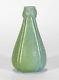 Grueby Pottery Rare Matte Blue Green Double Gourd Leaf Vase Arts & Crafts Boston