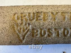 Grueby Tile Boston Pottery Arts And Crafts Paperweight Architectural Rare