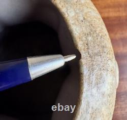 HTF Antique Zanesville Pottery Fortune Teller Vase / Stand Arts & Crafts AS IS