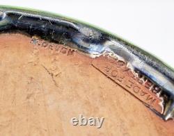 HUGE LIBERTY & CO ARTS & CRAFTS BRANNAM BARUM POTTERY FRUIT BOWL / BASIN c1900