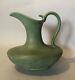 Hampshire Keene Nh Arts & Crafts 9 Matte Green Art Pottery Pitcher Ewer