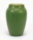 Hampshire Pottery 8 Vase Matte Green Glaze Arts & Crafts Shape # 18/4