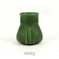 Hampshire Pottery Arts And Crafts Matte Green Vase