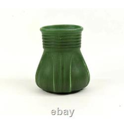 Hampshire Pottery Arts And Crafts Matte Green Vase