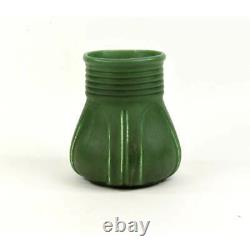 Hampshire Pottery Arts And Crafts Matte Green Vase