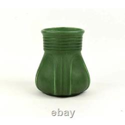 Hampshire Pottery Arts And Crafts Matte Green Vase