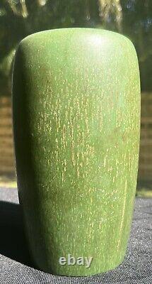Hampshire Pottery Cucumber Matte Green Vase Arts Crafts