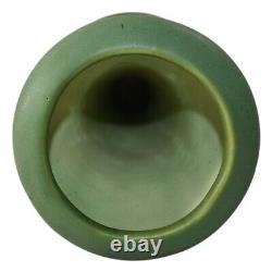 Hampshire Pottery Tall Matte Green Arts and Crafts Vase