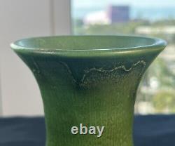 Hampshire Pottery Vase Matte Green Arts and Crafts #1